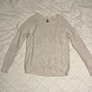 Light Weight Cable Knit Sweater